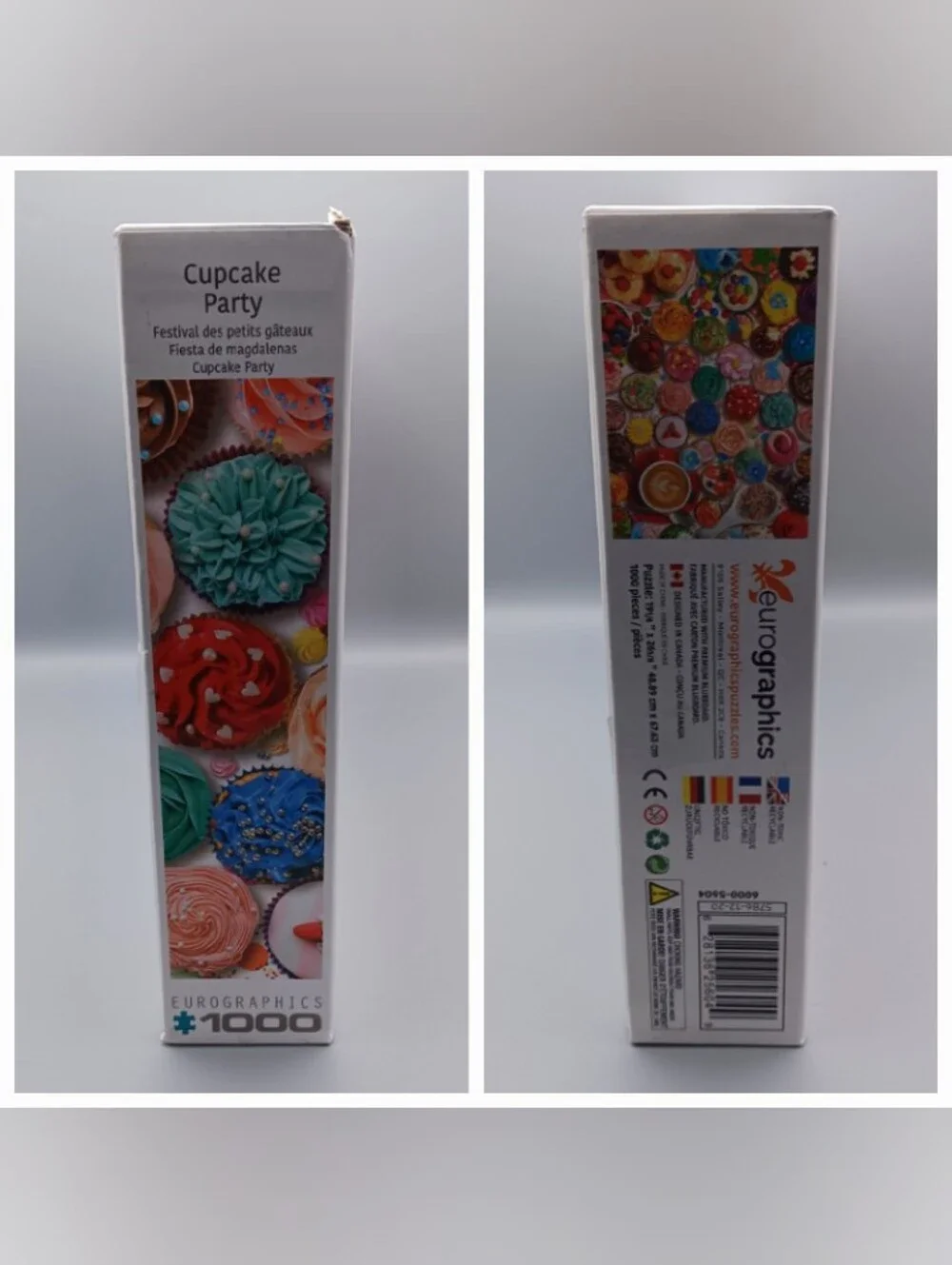 Eurographics Cupcake Party Puzzle Complete